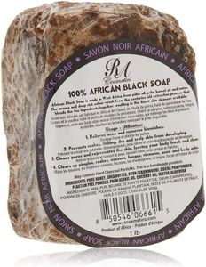 RA COSMETICS African Raw Black Soap 1lb
