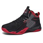 Floette Mens Fashion High Top Basketball Shoes Breathable Casual Walk Athletic Basketball Sneakers, A03, 7