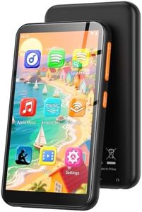 AGPTEK 80GB MP3 Player for Kids with Bluetooth and WiFi, T07S 4'' Music Player with Parental Controls, Spotify Kids, Up to 512GB