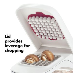 OXO Good Grips Vegetable Chopper – Easy-Pour, White