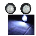 Autobrand Royal Parking Eyes Light For Re Classic 350, 500,Chrome, Electra,350, 500, Standard 350, 500 (White, Led)