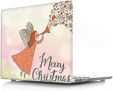 Coque Compatible avec Macbook Air 11 Pouces Modèle A1465 A1370 2015 2014 2013 2012 2011 2010, Plastique Case Rigide Housse Étui, Fille Ange
