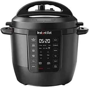 Instant Pot RIO, 7-in-1 Electric Multi-Cooker, Pressure Cooker, Slow Cooker, Rice Cooker, Steamer, Sauté, Yogurt Maker, & Warmer, Includes App With Over 800 Recipes, 6 Quart