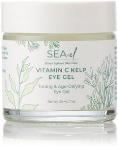 Sea-el Vitamin C Kelp Eye Gel Toning & Age Defying Skincare for Puffiness, Under Eye Bags & Dark Circles Cooling Youthful Glow for Women & Men - 1 Oz