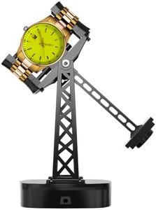 FEICHONGHO Single Watch Winder for Automatic Watches,Timer Shutdown,Adjustable Speed,Self Winding Turner,Rotating Device (Standard Version)