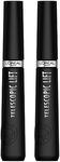2 x L'Oreal Paris Telescopic Lift Mascara - 9.9ml Black