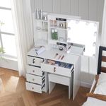 White Table For Makeup