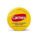 Carmex Classic Lip Balm Medicated 0.25 oz (Packs of 6)