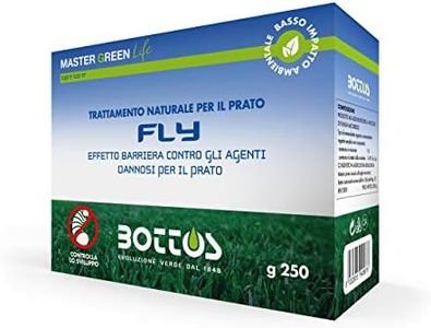 Fly 250 Gr Trattamento Naturale per Prato Giardino Barriera Contro Insetti Tappeto Erboso