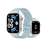 XIAOMI Redmi Watch 6, Smart Watch for Men Women, 2.07'' AMOLED, Activity Tracker with Heart rate/Sleep/Stress Tracking, 150+ Sports modes, 24 days battery life, 5ATM, GPS, Android&iOS, Blue