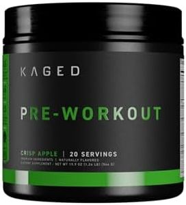 PRE-KAGED Pre Workout Powder – Krisp Apple Flavor – 621 Grams – L-Citruline + Creatine HCL – Enhance Energy + Focus + Extreme Workout Intensity*