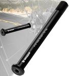 BIKQQUR 1.75mm Thread Pitch Bicycle Hub Thru Axle Adapter, Aluminum Alloy Bike Thru Axle Boost Forks Quick Release (12mm x 122/166/171/175/180/192mm)