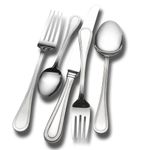 Wallace Continental Bead Stainless-Steel 65-Piece Boxed Flatware Set, Service for 12