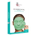 O3+ Sea White Brightening Facial Kit With Peel Off Mask Suitable For Normal To Oily Types (45g, Single Use Facial Kit)