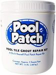 Pool Patch White Pool Tile Grout Repair Kit, 1.5-Pound, White