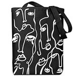 itgowisa Tote Bag for Women, Black 