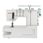 Janome CoverPro 2000CPX Cover Stitch Machine: This Janome Coverstitch is as easy to thread as a regular sewing machine
