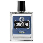 Proraso Cologne, Azur Lime, 100ml, Men's Fragrance with Citrussy and Fresh Notes, Made in Italy