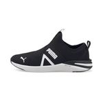 Puma Womens Better Foam Prowl Slip WN's Black-White Training Shoe - 5 UK (37654201)