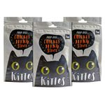 Kittos Chicken Jerky Strips Cat Treats for Training & Rewards - Protein-Rich, Healthy & Tasty Snacks for all Life Stages, 35 gm each (Pack of 3)