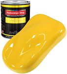 Restoration Shop - Sunshine Yellow Acrylic Enamel Auto Paint - Gallon Paint Color Only - Professional Single Stage High Gloss Automotive, Car, Truck, Equipment Coating, 2.8 VOC