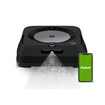 iRobot Braava Jet m6 (6113) Ultimate Robot Mop- Wi-Fi Connected, Precision Jet Spray, Smart Mapping, Compatible with Alexa, Ideal for Multiple Rooms, Recharges and Resumes, Graphite