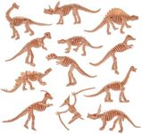 THE TWIDDLERS - 96 Dinosaur Bones Fossil Skeleton Toy Set, Perfect as Dino Party Bag Fillers for Kids, Educational Classrooms Rewards (96 Pack)