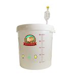 DIAH DO IT AT HOME Fermenter - 30L Fermentation Bucket, Lid, Airlock and Bungs, Home Brewing