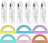 6 Sets Compass and Protractor Sets 