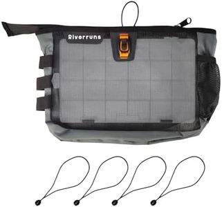 EDSRDPLT Mesh Storage Kayak Storage Comparments Attaches to Kayak Seat or T-track.