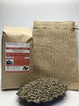 5-pound Honduras (Unroasted Green Coffee Beans) premium Arabica beans grown Central America fresh current-crop beans for home coffee roasters, specialty-grade coffee beans, includes a free burlap bag