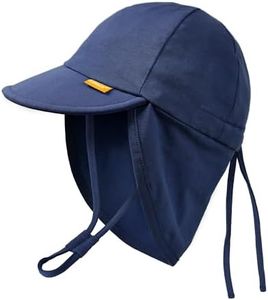 FURTALK Baby Sun Hat UPF 50+ UV Ray Sun Protection Cotton Toddler Hats for Boys Girls Navy