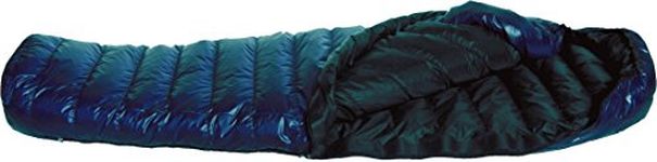 Western Mountaineering MegaLite Sleeping Bag: 30 Degree Down Navy Blue, 6ft 6in/Left Zip