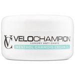 VeloChampion Luxury Menthol Chamois Cream for Cyclists, Runners. Vegan Anti-Chafing Cream - Reduces Saddle Sores & Friction (150 ml / 5.07 fl oz)