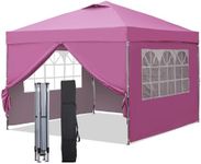 GDY 10x10ft Pop-up Paint Tent, Pink