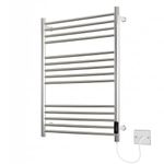 Manissa Siena Stainless Steel Electric Heated Towel Rail H720mm W600mm Mirror Polish Finish Towel Radiator