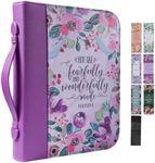 Bible Cover Case for Women with 7 P