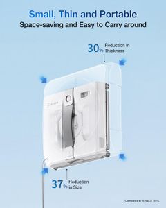 ECOVACS WINBOT Mini Window Cleaning Robot – Compact Automatic Cleaner