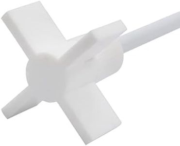 4E's USA 4 Bladed Straight Stirring Rod PTFE Coated for Overhead Stirrer Mixer
