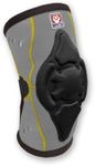 Brute Torq Wrestling Knee Pad - SIZE: XX-Large, COLOR: Gray/Black/Gold