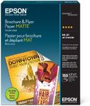 Epson Brochure and Flyer Paper Matte Double-Sided (S042384) 8.5" x 11"