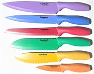 Cuisinart C55-01-12PCKS Advantage Color Collection 12-Piece Knife Set, Multicolor 2-Pack