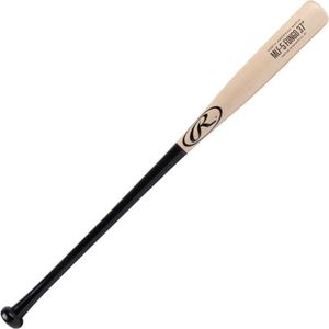 Rawlings | Maple Training FUNGO Bat | Baseball/Softball | 37” | Outfield | Black/Natural
