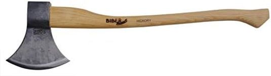 Biber Muller Beaver-Axe Broad bit Felling 2000g,6.15 Pound – Classic-S line – American Hickory Handle – Hand Forged in Austria- 7019,20