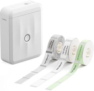 NIIMBOT Label Maker D110 Upgraded Version with 3Rolls Labels