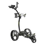 BATCADDY X8R Advanced Lithium 36-Hole Battery Powered Golf Push Cart with Remote, Dual Motor, 9-Speeds and Reverse, Cruise Control, Anti-Tip Wheel, and Downhill Control, Phantom Black