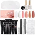 GAOY Poly Gel Nail Kit with U V Lig