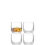 LSA International Borough Tumbler 300 ml Clear | Set of 4 | Dishwasher Safe | BG02