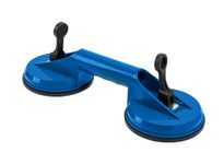 Högert Technik - Heavy Duty Suction Lifter - Double Suction Cup 80 kg - Extra Strong Suction Cups - Suction Cup Used for Transporting Window Glass, Smooth Objects and Ceramic Tiles