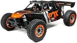 LOSI RC Truck 1/5 DBXL-E 2.0 4WD Desert Buggy Brushless RTR (Battery and Charger Not Included) with Smart, Fox, LOS05020V2T1, Orange